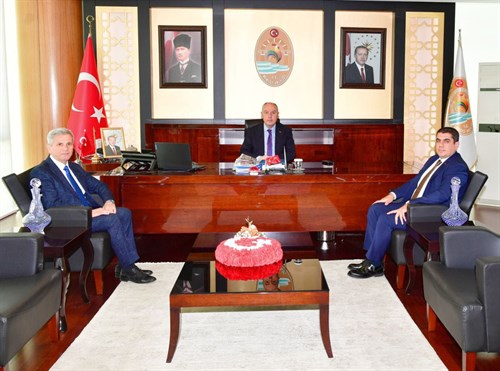 Sayın Valimiz Ömer Faruk COŞKUN'a Ziyaret